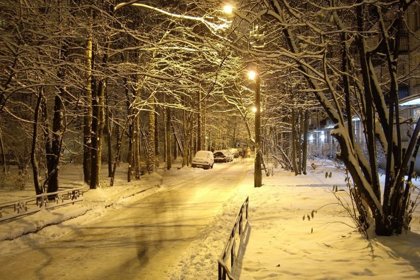 Beautiful Winter Night Places Hq Wallpapers 18 #68338 HD Wallpaper .