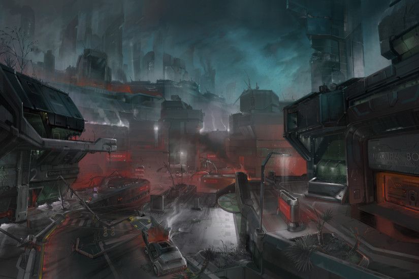 ... Halo 3: ODST - Fanart - Background ...