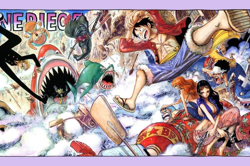 One Piece, Roronoa Zoro, Monkey D. Luffy, Nami, Sanji, Usopp Wallpaper HD