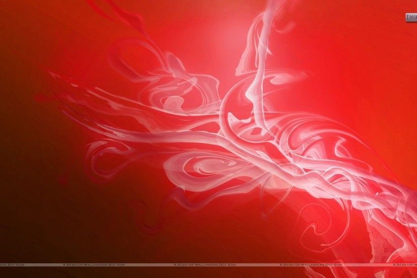 White Fog On Red Velvet Aqua Wallpaper