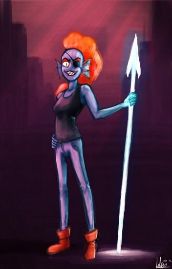 ... Undertale - Undyne by Khan-the-cake-lover