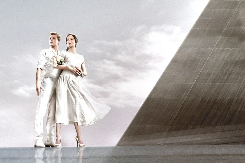 The Hunger Games: Catching Fire Couple 1920x1080 wallpaper