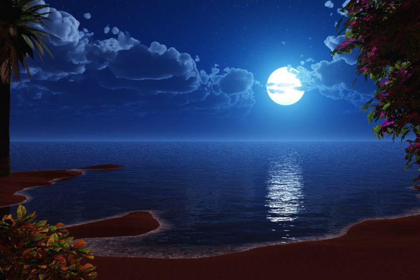 Nature Beautiful Moon Wallpaper nature-beautiful-moon-hd-desktop-wallpaper- background