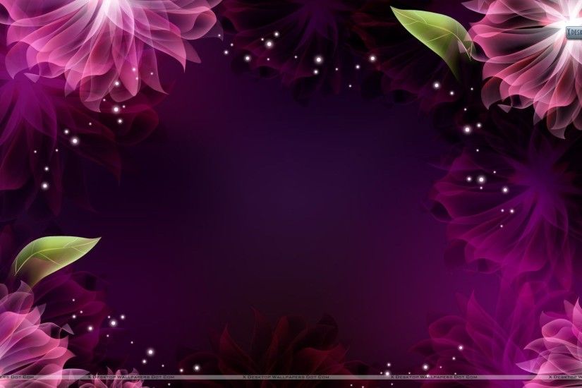 Abstract Flower Backgrounds Hd Wallpaper Background - HD Wallpapers