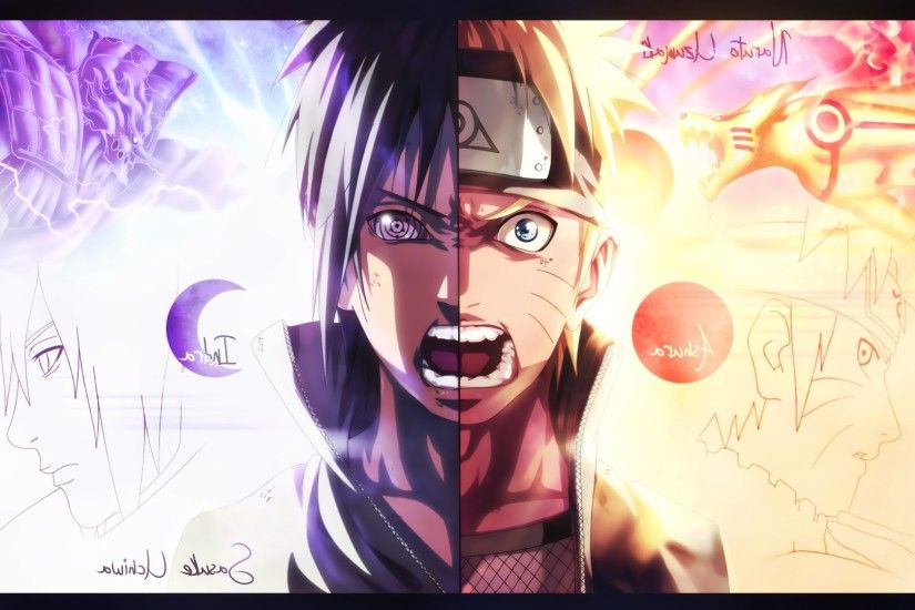 Sasuke And Naruto Wallpaper Iphone - Anime Wallpaper HD