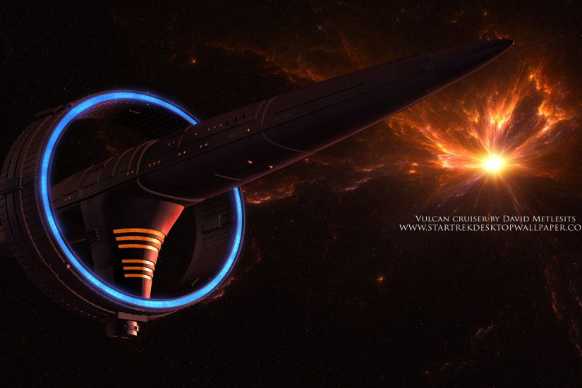 Star Trek Vulcan Cruiser. Free Star Trek computer desktop wallpaper,  images, pictures download