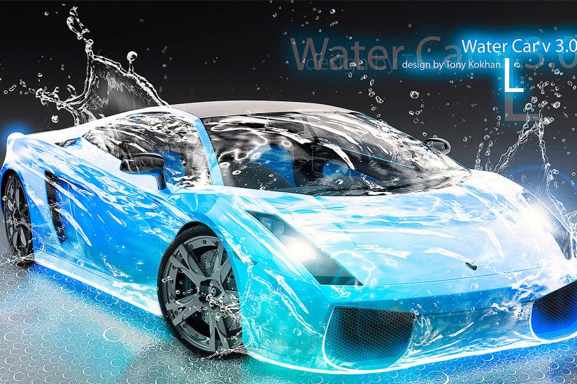 Lamborghini-Gallardo-Water-Car-Blue-2012-HD-Wallpapers- ...