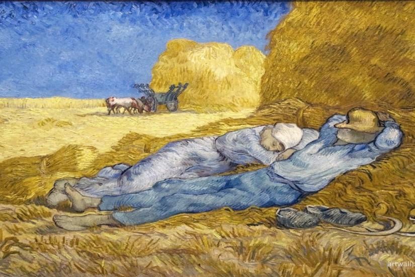 Vincent Van Gogh Noon Rest From Work wallpaper 137276