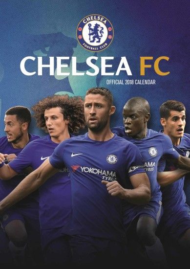 Chelsea FC A3 Calendar 2018