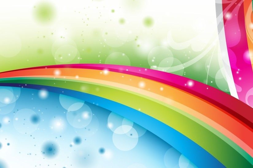 Free Download cool design art Abstract Rainbow Colours Wallpapers . ...