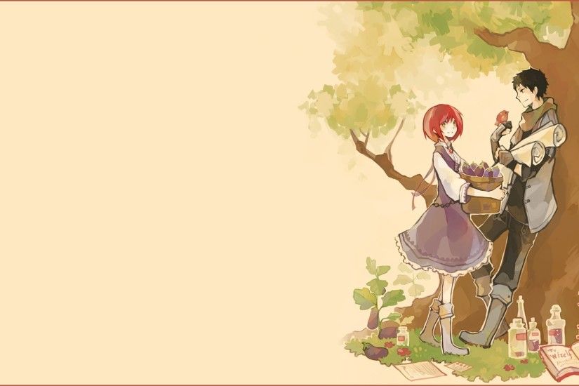 1920x1080 Wallpaper for Desktop: snow white with the red hair