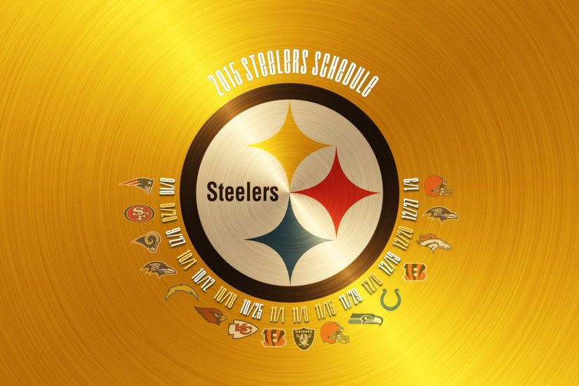 Free Pittsburgh Steelers Logo Wallpaper HD.