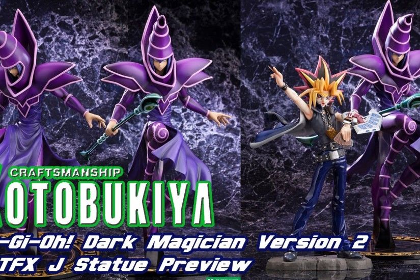 Kotobukiya Yu-Gi-Oh! Dark Magician Version 2 ARTFX J Statue Preview