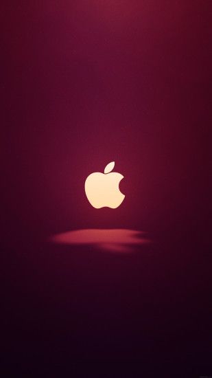 awesome apple-logo-love-mania-wine-red-iphone6-plus