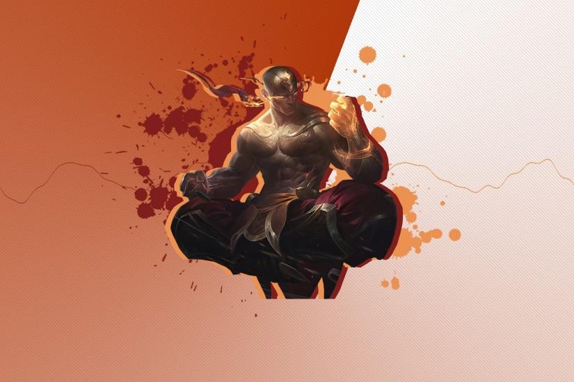 God Fist Lee Sin by Roxyshk HD Wallpaper Fan Art Artwork League of Legends  lol