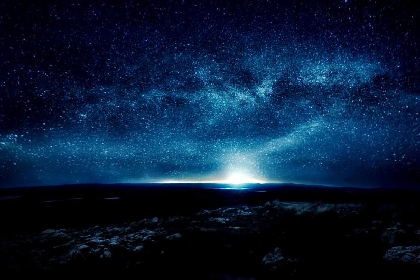 starry night wallpaper 2560x1600 screen