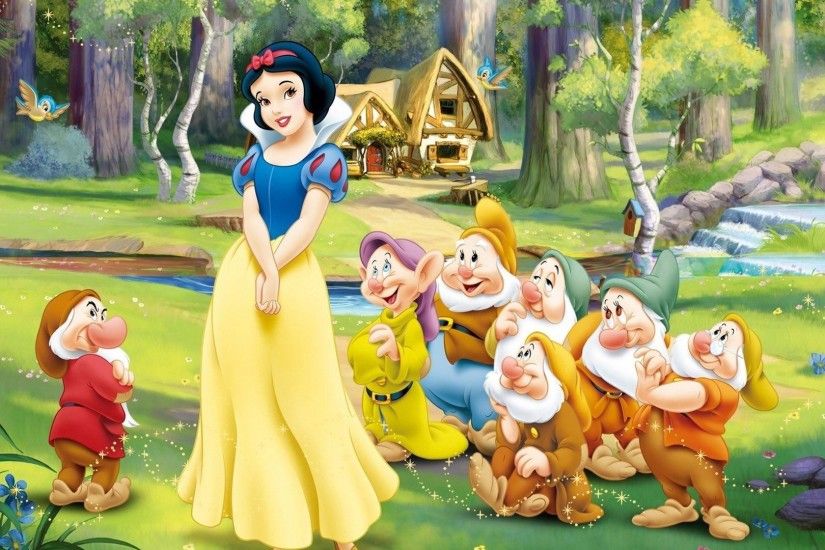 Snow White And The Seven Dwarfs wallpaper - Cartoon wallpapers - #