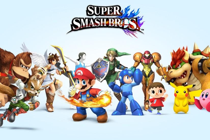 Super Smash Bros 4 Characters Wallpaper [HD] (Volume 1) : smashbros