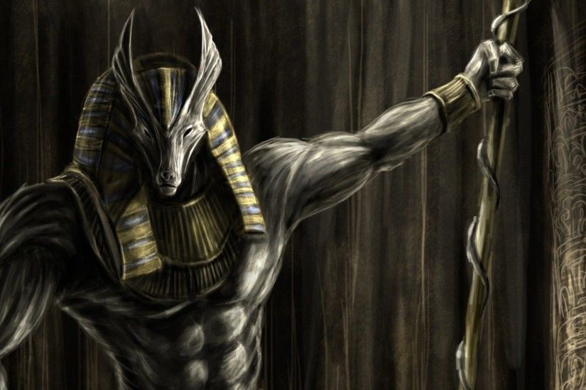 1920x1080 Anubys Egyptian God of the Dead wallpaper background