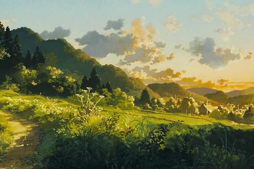 Studio Ghibli, Only Yesterday, Multiple display, Artwork, Path