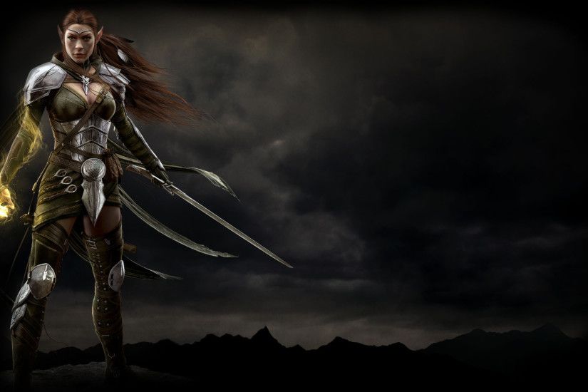 Image - The Elder Scrolls Online Background Elf.jpg .