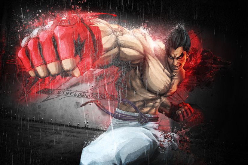 Street Fighter X Tekken - Vega Balrog HD desktop wallpaper .