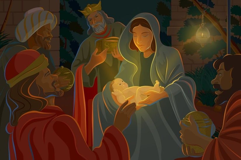 CHRISTMAS Jesus Desktop Screensavers | ... desktop, scene, wallpaper,  nativity,