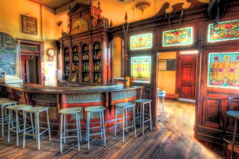 Other - Old Tuscan Bar Saloons Bars Taverns Architecture Full HD for HD 16:9