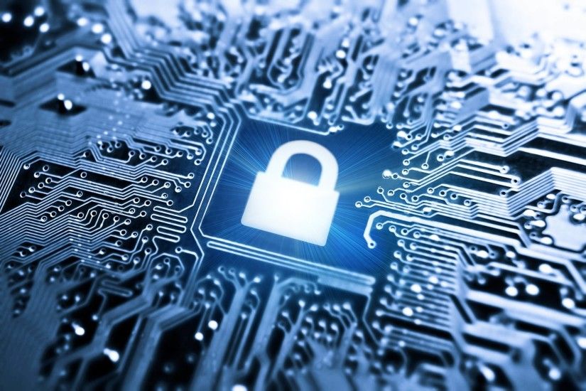 hi-tech technology processor processor microchip chip locked lock up blue  flowers track board cyberspace