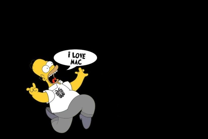 Homer Simpson, Liebe, Apple, Mac | de.