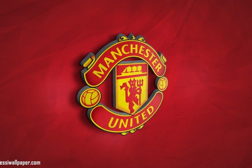 Eric Bailly Manchester United Source Â· Manchester United 3d Logo Wallpaper  Football Wallpapers Hd