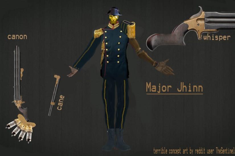 Skin Concept: Major Jhin (bad photoshop)