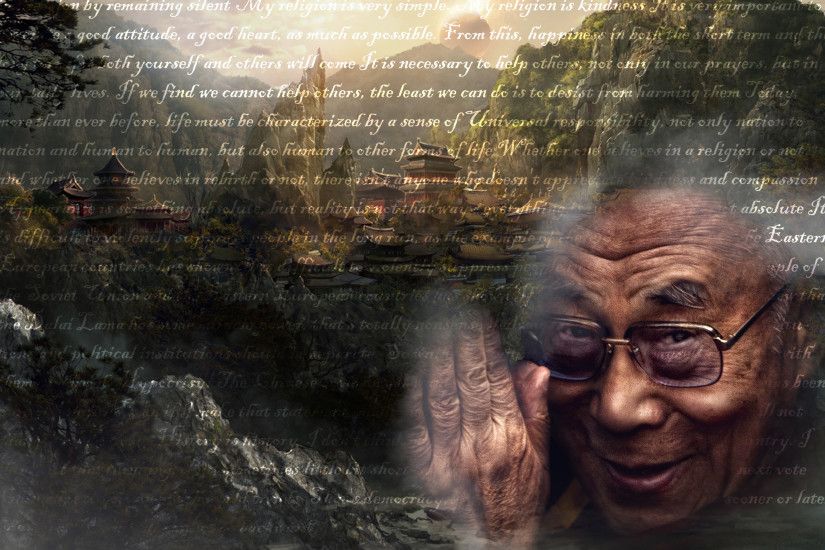 ... Dalai Lama - [IPad] Wallpaper by BradsDesigns