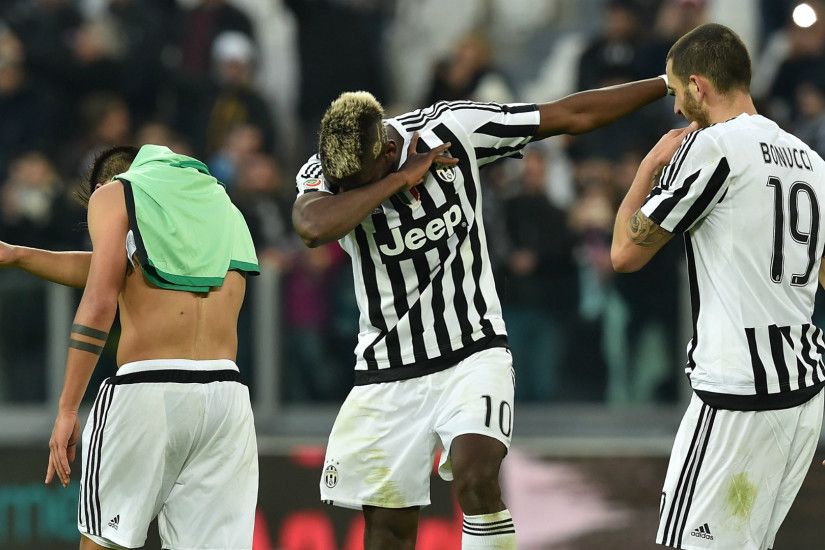 Pogba unveils 'Dab' haircut... then celebrates in style