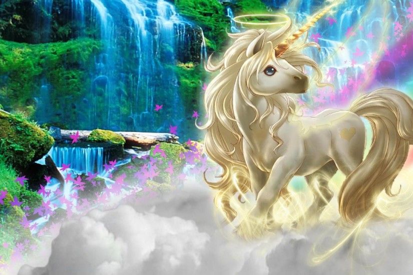 Fantasy Unicorn. Wallpaper: Fantasy Unicorn