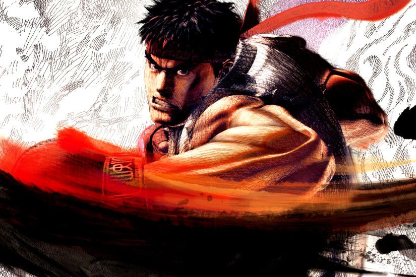 Ryu Street Fighter IV Desktop Wallpaper