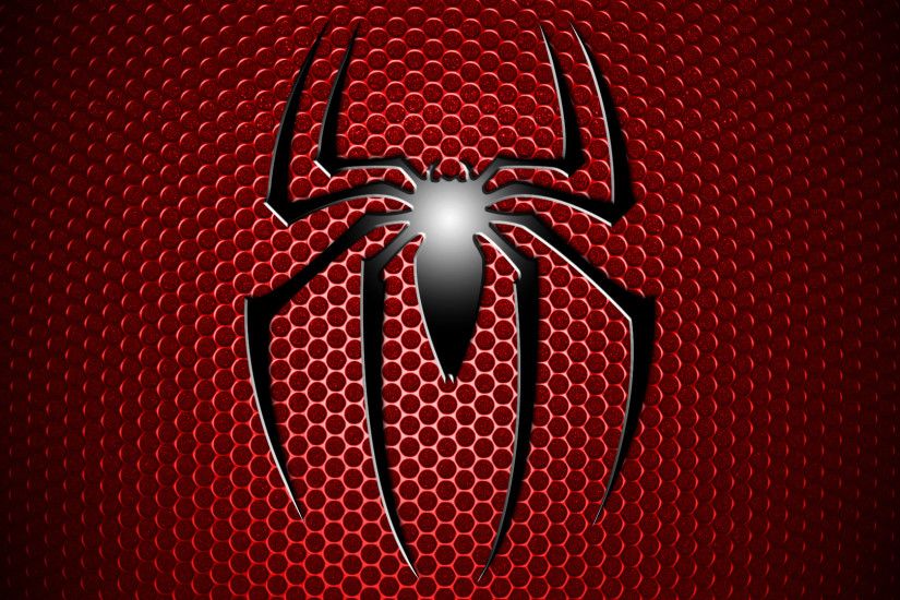 Comics - Spider-Man Logo Red Black Wallpaper