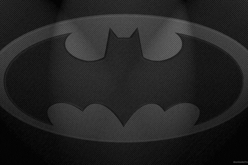 Download 1920x1080 Batman Gray Logo Wallpaper