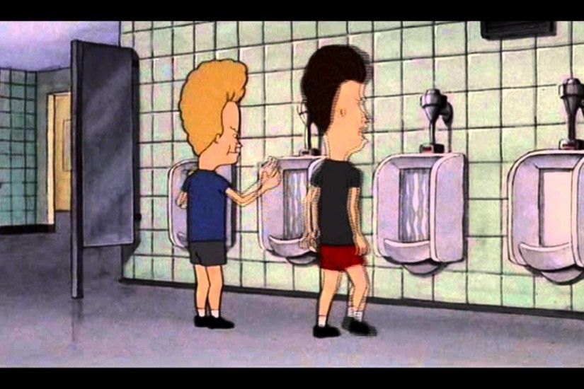Beavis and Butt-head- Toilet flush