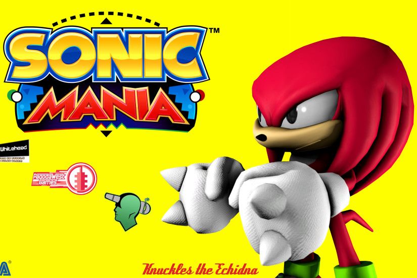 ... Sonic Mania Wallpaper (Knuckles) by G-ManMobius