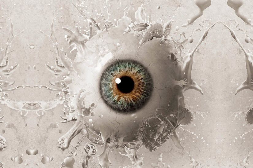 ... Eyeball Freaky Wallpaper