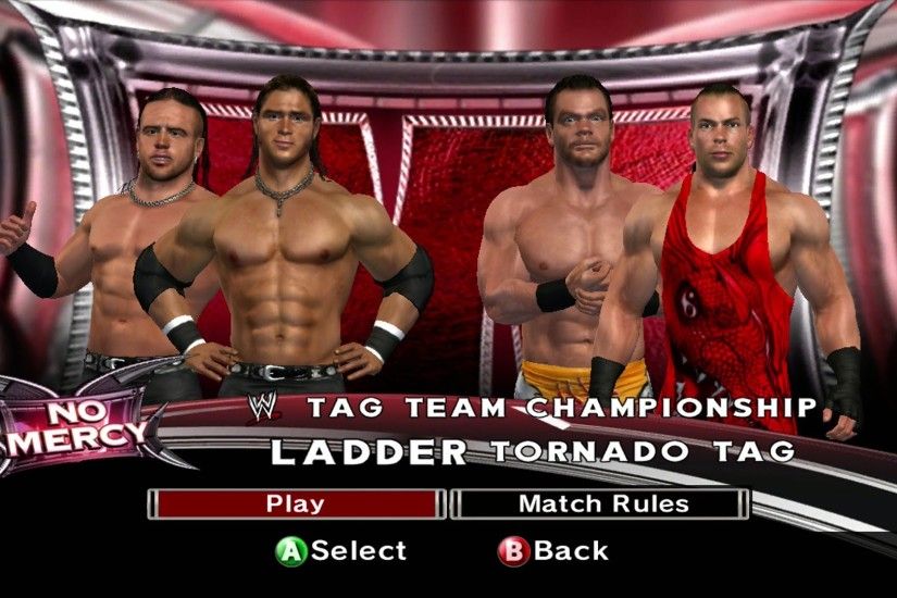 WWE Smackdown Vs Raw 2007 - Nitro & Mercury Vs Rob Van Dam & Chris Benoit -  YouTube