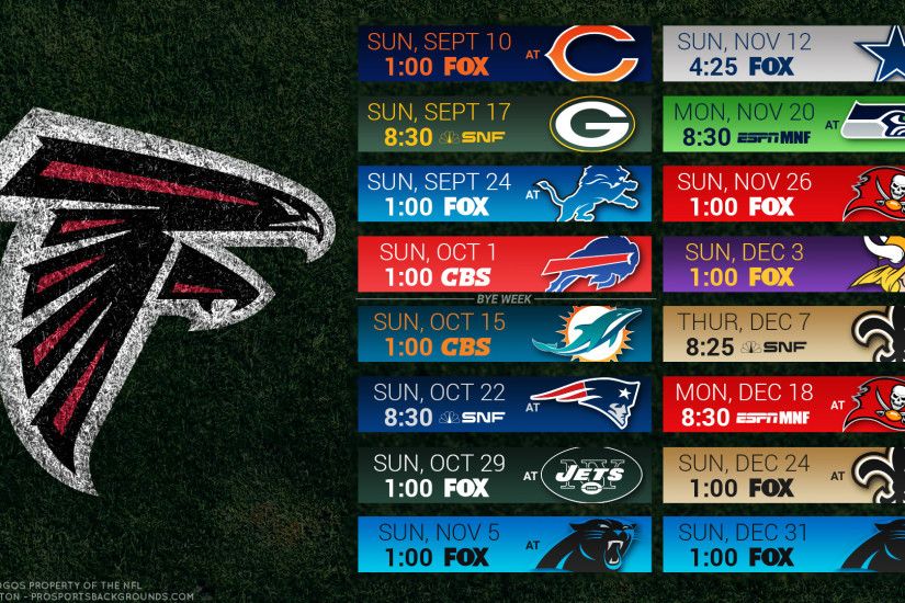 Atlanta Falcons 2017 schedule turf football logo wallpaper free pc desktop  computer ...