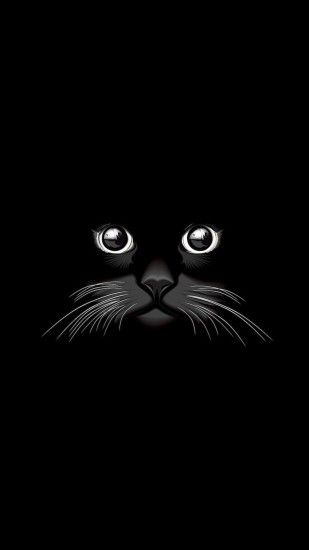 Cartoon Wallpaper, Black Cat Art, Black Cats, Phone Wallpapers, Image,  Telephone, Owl, Manualidades, Drawings