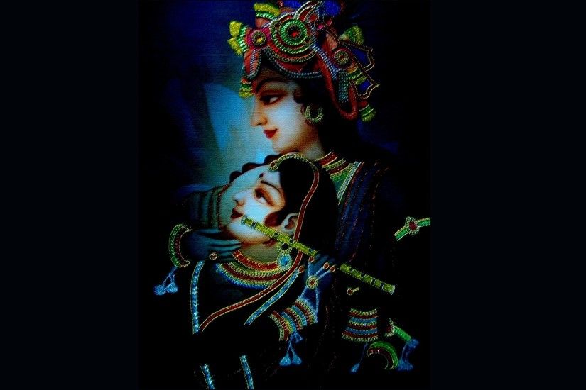 Radha Krishna, Ornaments, Dark