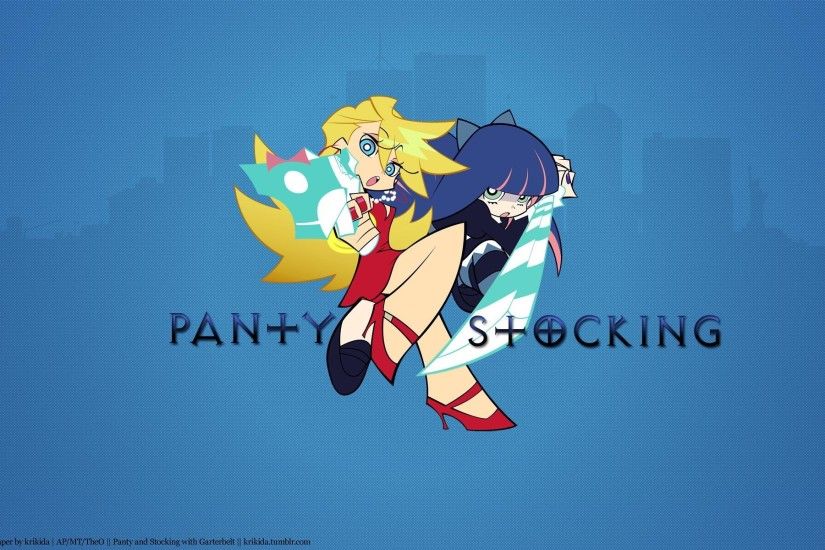 1920x1200 Free download panty and stocking with garterbelt