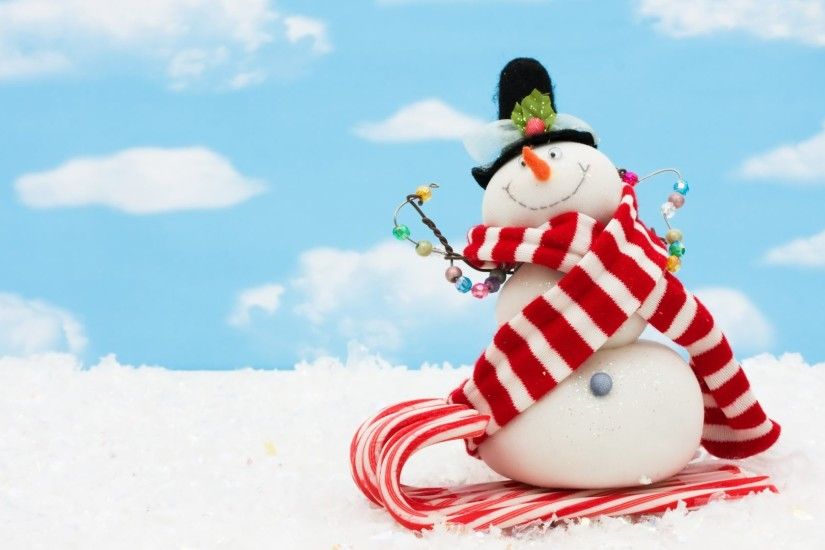 Snowman Tag - Cute Snowman Christmas Splendor Winter Time Magic Merry Snow  Xmas Wallpaper HD For