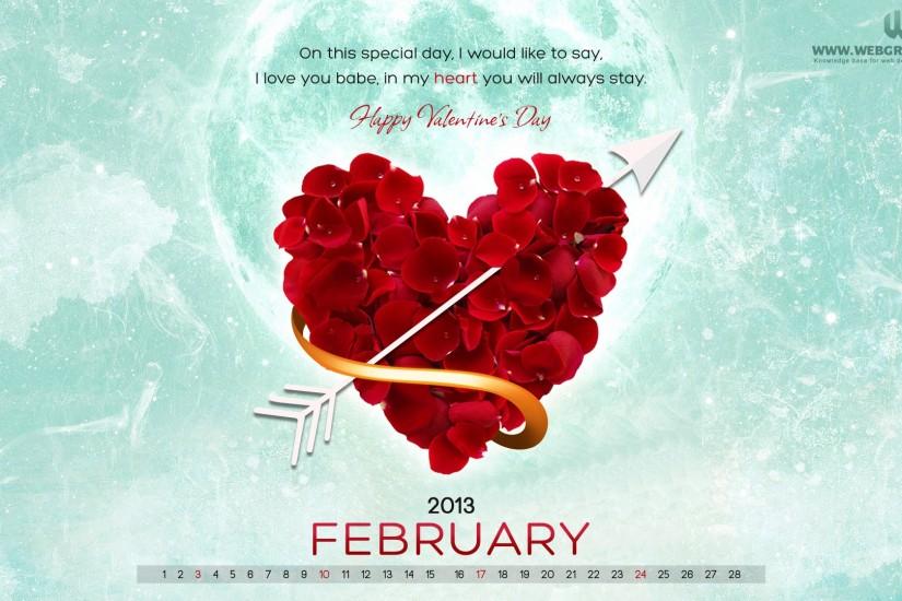 calendar wallpaper 2013 this valentine wallpaper is the best way to .