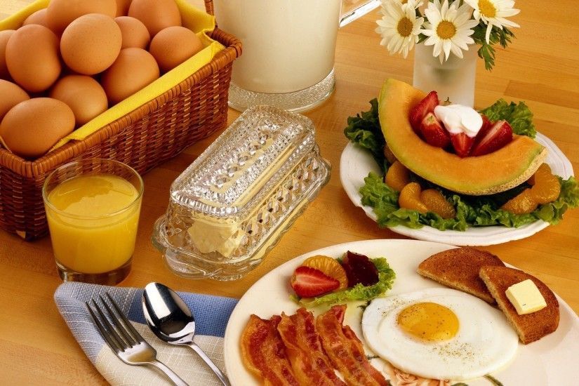 Breakfast Food Desktop Wallpaper 49924