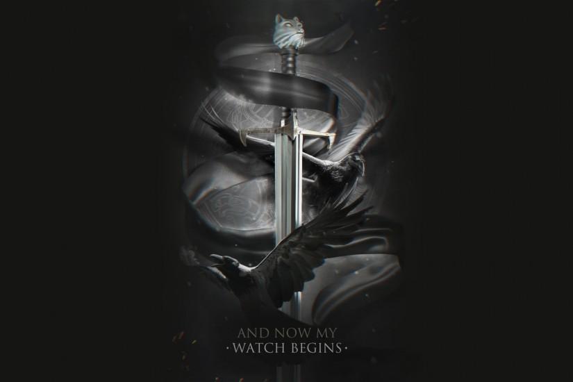 Game Of Thrones, Sword, Birds, Raven Wallpaper HD